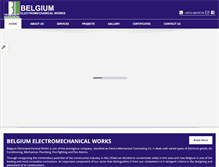Tablet Screenshot of belgium-mep.com